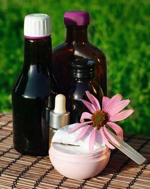 Echinacea's Anti-Aging Skin Echinacea could help reduce wrinkles and dry skin.